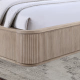 Henry Reeded King 4-Piece Bedroom Set, Tan Finish from Steve Silver - Luna Furniture