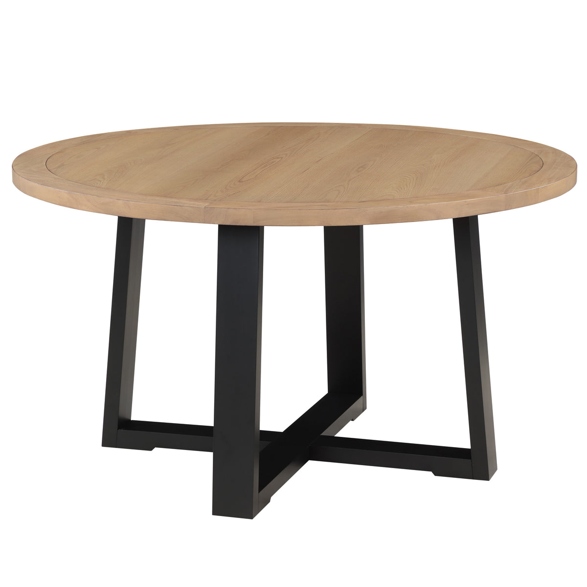 Magnolia Two-tone 54-inch Round Dining Table from Steve Silver - Luna Furniture