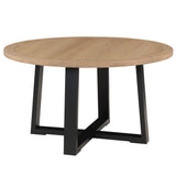 Magnolia Two-tone 54-inch Round Dining Table from Steve Silver - Luna Furniture