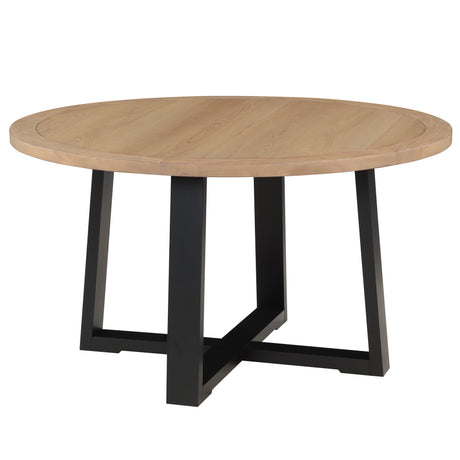 Magnolia Two-tone 54-inch Round Dining Table from Steve Silver - Luna Furniture