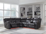 Sultan Meadow Carbon 2-Piece Reclining Sectional from Ashley - Luna Furniture
