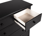 Sumerlin Black 6-Drawer Bedroom Chest from Coaster - Luna Furniture