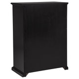 Sumerlin Black 6-Drawer Bedroom Chest from Coaster - Luna Furniture
