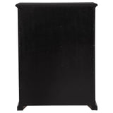 Sumerlin Black 6-Drawer Bedroom Chest from Coaster - Luna Furniture