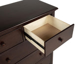 Sumerlin Cappuccino 6-Drawer Bedroom Chest from Coaster - Luna Furniture