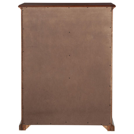 Sumerlin Cappuccino 6-Drawer Bedroom Chest from Coaster - Luna Furniture