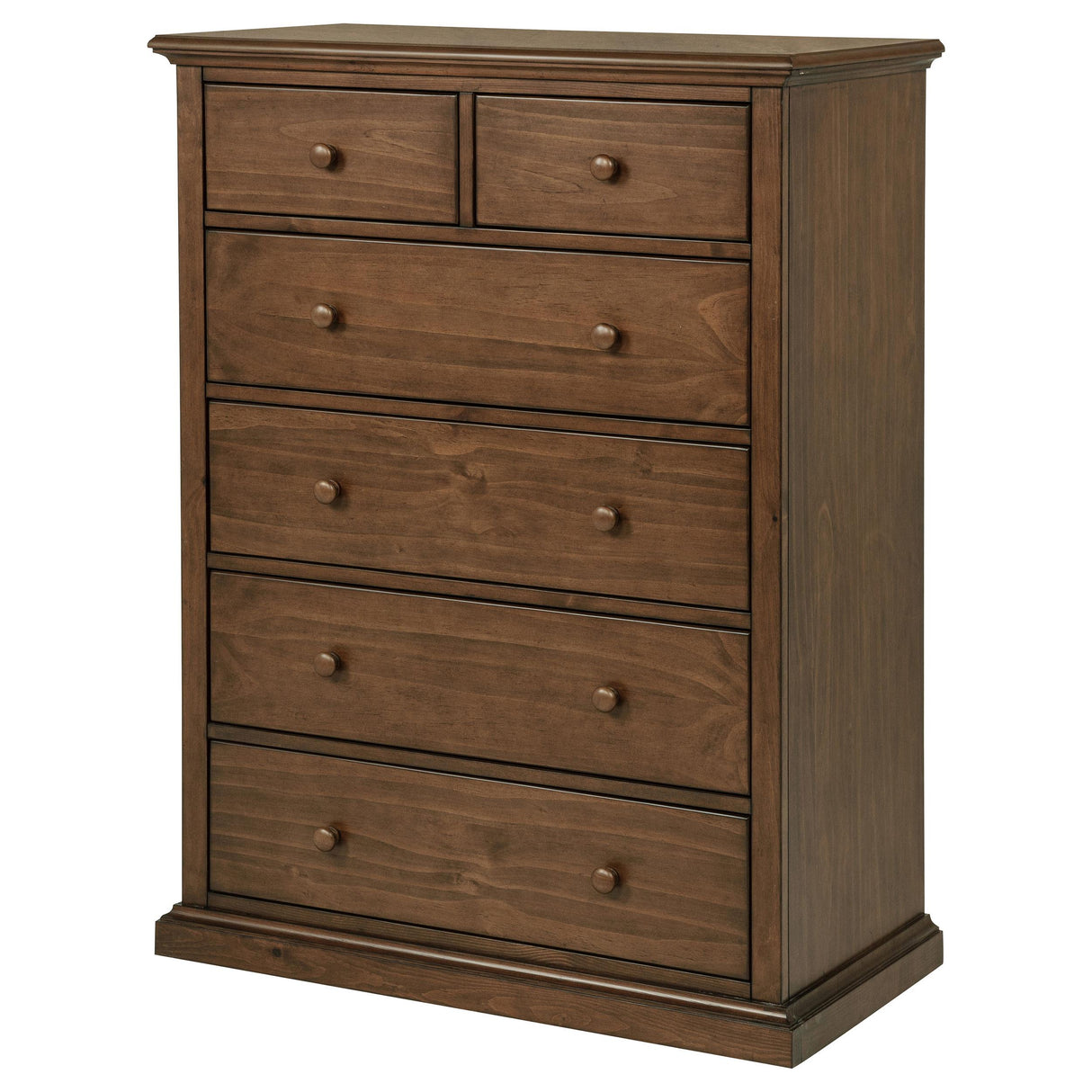 Sumerlin Medium Brown 6-Drawer Bedroom Chest from Coaster - Luna Furniture