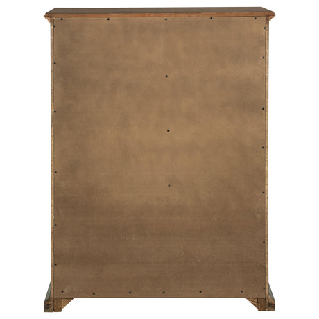 Sumerlin Medium Brown 6-Drawer Bedroom Chest from Coaster - Luna Furniture