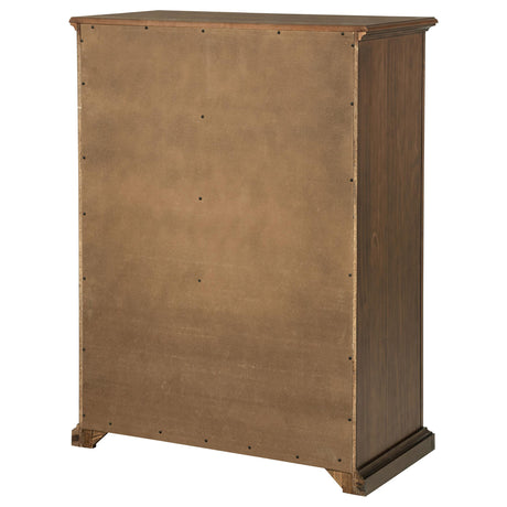 Sumerlin Medium Brown 6-Drawer Bedroom Chest from Coaster - Luna Furniture