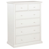 Sumerlin White 6-Drawer Bedroom Chest from Coaster - Luna Furniture