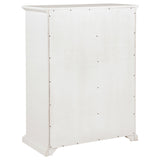 Sumerlin White 6-Drawer Bedroom Chest from Coaster - Luna Furniture