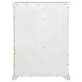 Sumerlin White 6-Drawer Bedroom Chest from Coaster - Luna Furniture