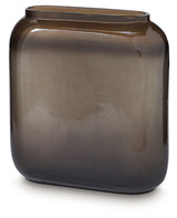 Sumner Gray/Gold Finish Vase from Ashley - Luna Furniture