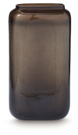 Sumner Gray/Gold Finish Vase from Ashley - Luna Furniture