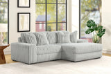 Sunday Beige 2-Piece RAF Sectional from Happy Homes - Luna Furniture
