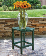 Sundown Shores 2 Adirondack Chairs with End table in Green from Ashley Furniture - Luna Furniture