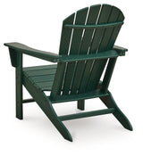 Sundown Treasure Green Adirondack Chair from Ashley - Luna Furniture