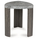 Surmour Gray/Brown End Table from Ashley - Luna Furniture