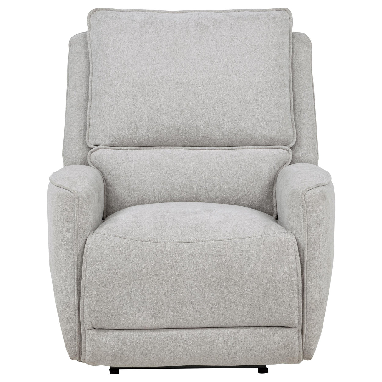 Sylmar Dove Gray Chenille Upholstered Power Recliner from Coaster - Luna Furniture