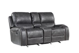 Keily Gray 3-Piece Reclining Living Room Set from Steve Silver - Luna Furniture