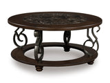 Frallyn Dark Brown Cocktail Table from Happy Homes - Luna Furniture
