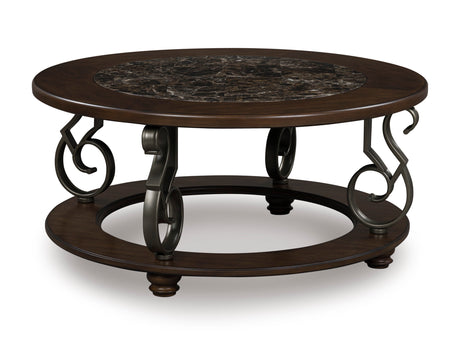 Frallyn Dark Brown Cocktail Table from Happy Homes - Luna Furniture