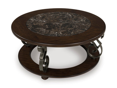 Frallyn Dark Brown Cocktail Table from Happy Homes - Luna Furniture