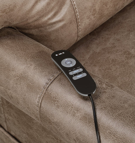 Ottawa Camel Power Lift Chair with Heat and Massage from Steve Silver - Luna Furniture