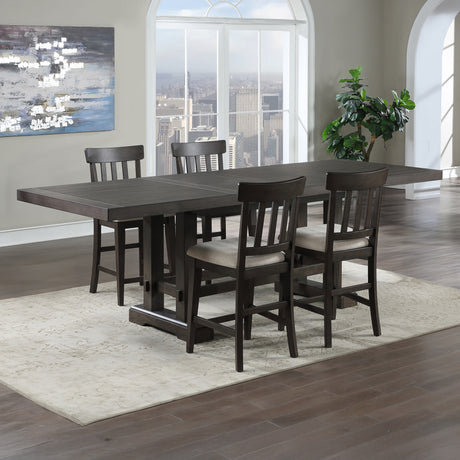 Napa 5-Piece Counter Dining Set(Counter Table & 4 Counter Chairs) from Steve Silver - Luna Furniture