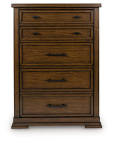Taffenbrook Medium Brown Chest of Drawers from Ashley - Luna Furniture