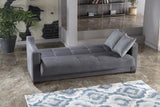 Tahoe Melson Dark Gray 3-Seat Sleeper Sofa from Bellona - Luna Furniture
