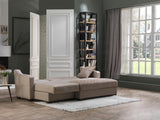 Tahoe Carrie Brown Storage Ottoman from Bellona - Luna Furniture
