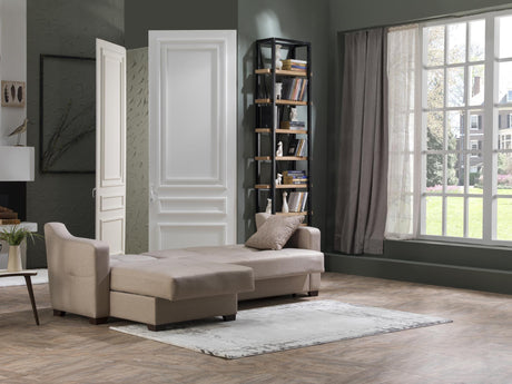 Tahoe Carrie Brown Storage Ottoman from Bellona - Luna Furniture