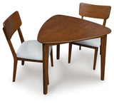 Tameride Dining Table and 2 Chairs in Brown from Ashley - Luna Furniture