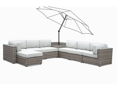 Tamyra Sectional from Steve Silver - Luna Furniture