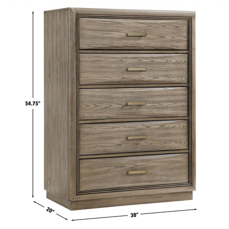 Sonoma 5-Drawer Chest from Steve Silver - Luna Furniture