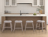 Taylor 5-Piece Faux-Marble Counter Dining Set from Steve Silver - Luna Furniture