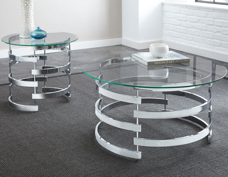 Tayside 3-Piece Set(Cocktail & 2 End Tables) from Steve Silver - Luna Furniture