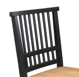Magnolia Ebony/Natural 24-inch Counter Stool, Set of 2 from Steve Silver - Luna Furniture