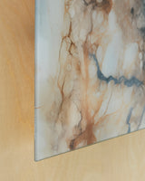 Teague Brown/Gray/Ivory Wall Clock from Ashley - Luna Furniture