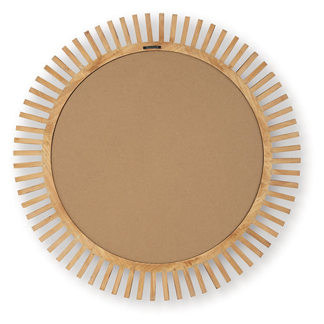 Tedwell Brown Accent Mirror from Ashley - Luna Furniture