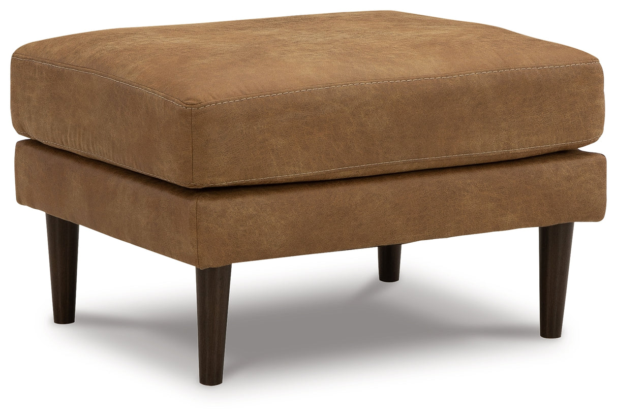 Telora Chair and Ottoman in Caramel from Ashley Furniture - Luna Furniture