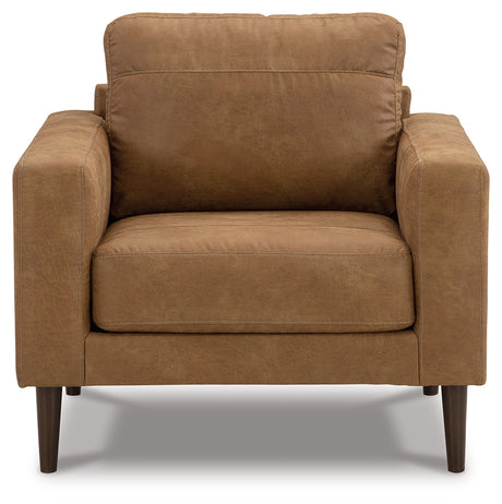 Telora Sofa, Loveseat, Chair and Ottoman in Caramel from Ashley - Luna Furniture