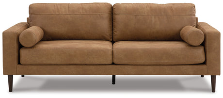 Telora Sofa, Loveseat, Chair and Ottoman in Caramel from Ashley - Luna Furniture