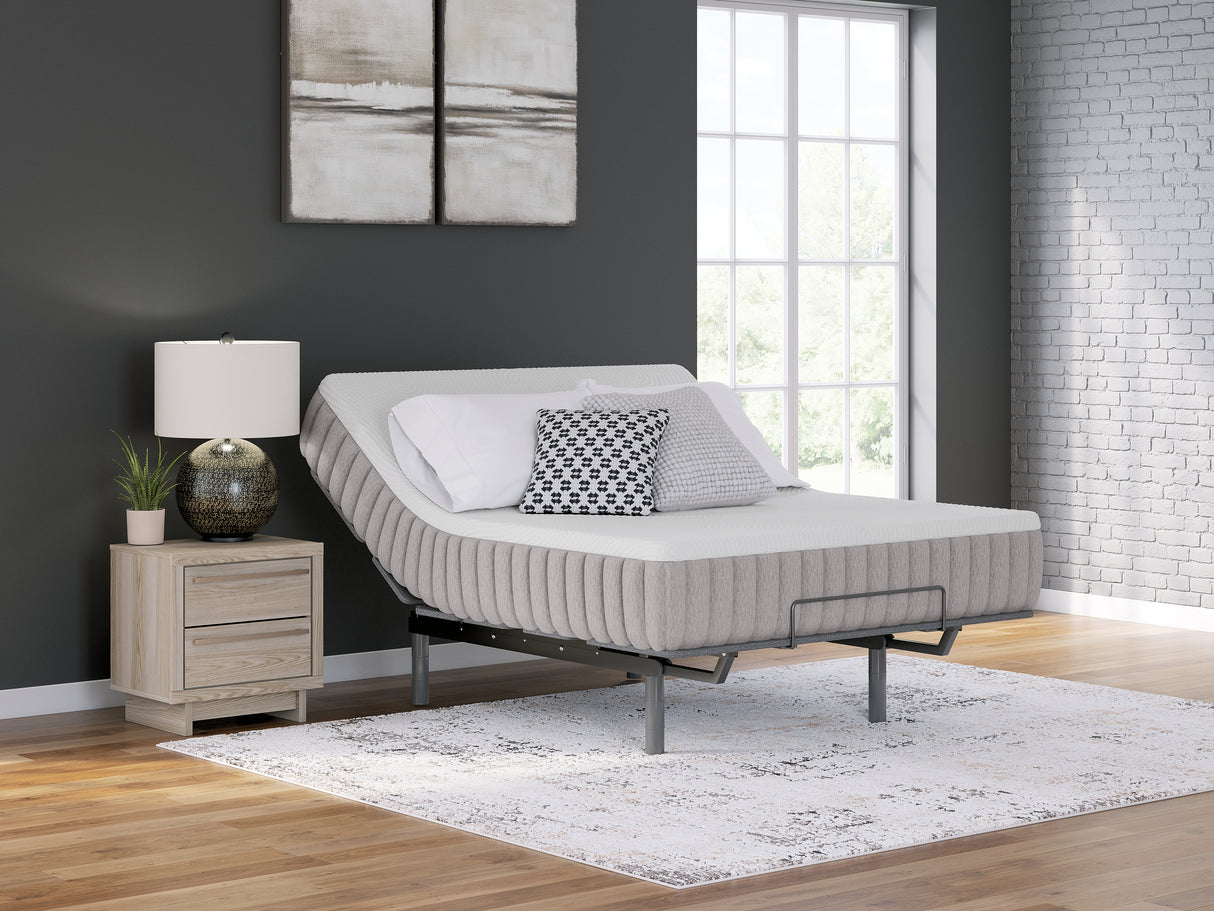 Terra Sleep Medium White Queen Mattress from Ashley - Luna Furniture