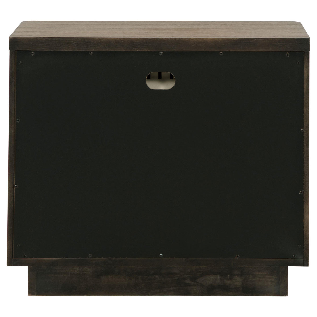 Terrace Ash Brown 2-Drawer Nightstand from Coaster - Luna Furniture