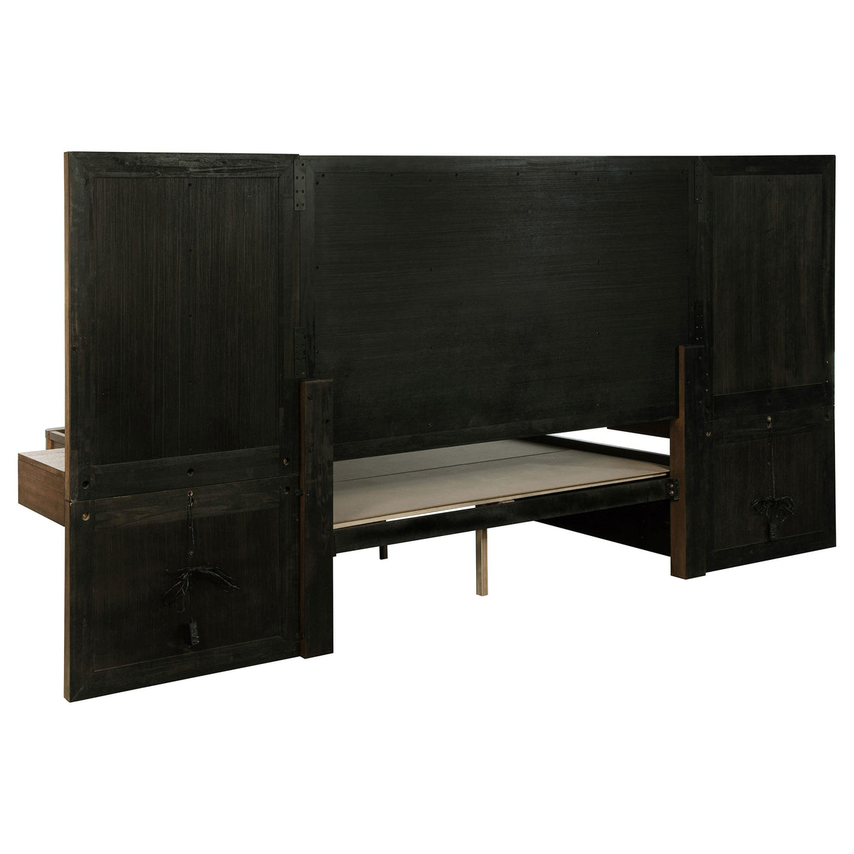 Terrace 5-piece Eastern King Wall Panel Bedroom Set Ash Brown from Coaster - Luna Furniture