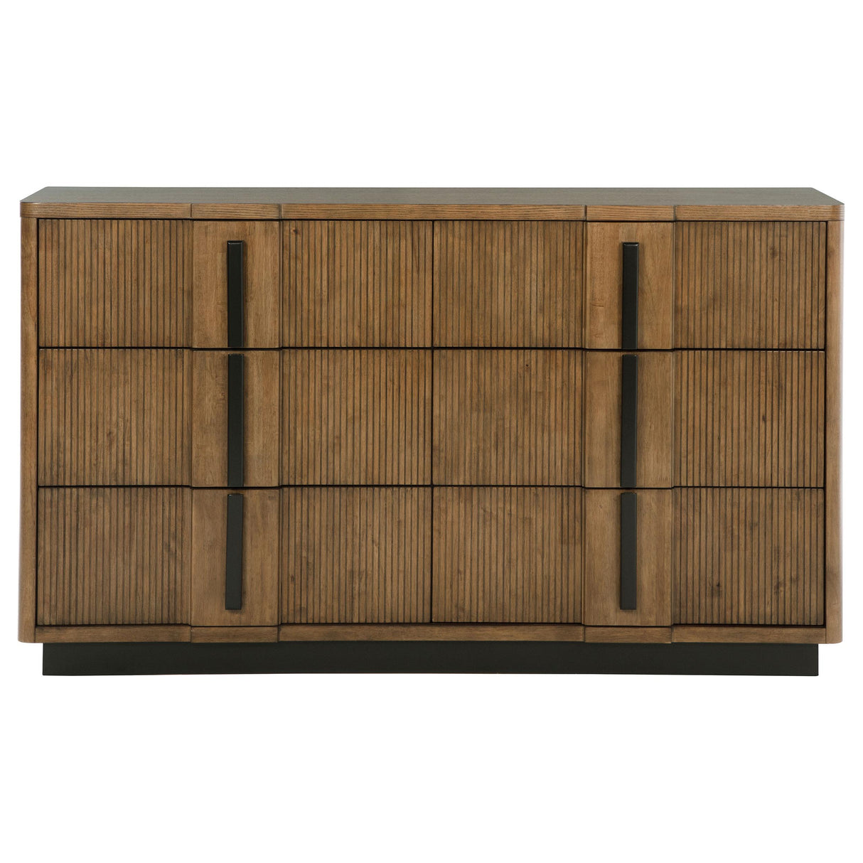 Terrace Ash Brown 6-Drawer Dresser from Coaster - Luna Furniture