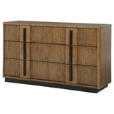 Terrace Ash Brown 6-Drawer Dresser from Coaster - Luna Furniture