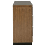 Terrace Ash Brown 6-Drawer Dresser from Coaster - Luna Furniture